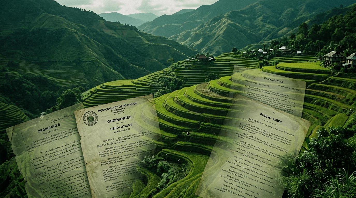 Sangguniang Bayan of Kiangan Session and Legislative Records
